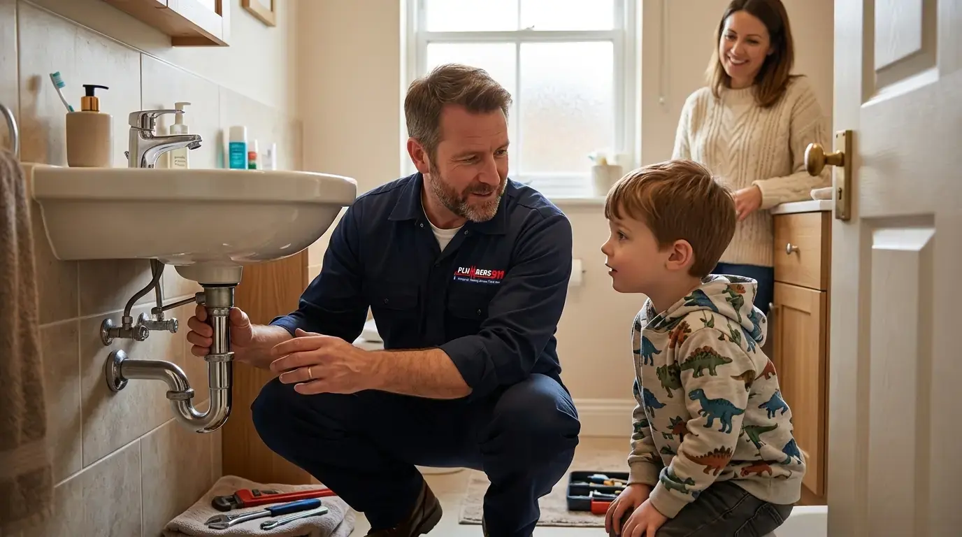 Licensed plumber at work in Lake Villa, IL